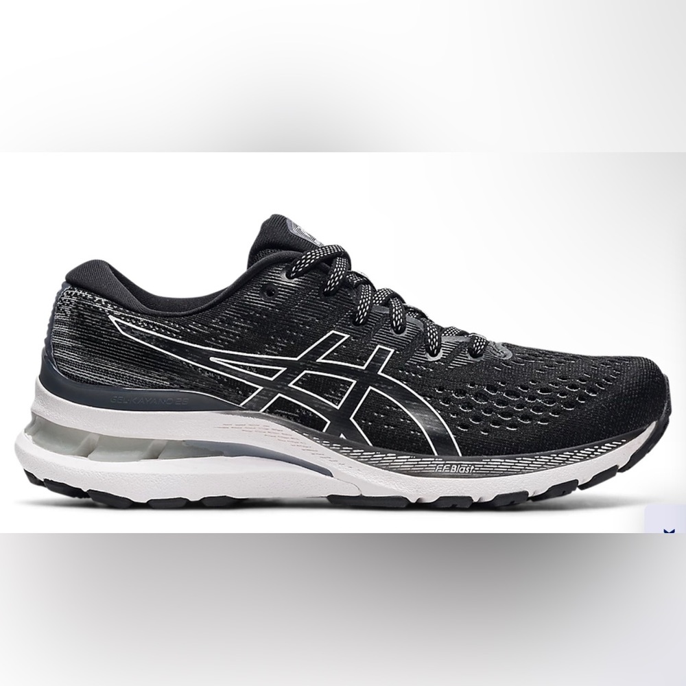 ASICS Gel KAYANO 28 Black/White Women’s Shoes Size 7.5